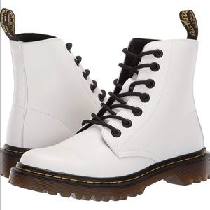 Dr. Martens White Luana Women’s Boot